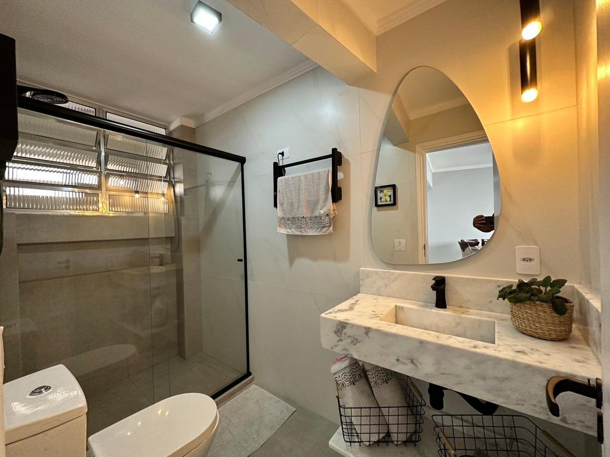 Apartamento Pe Na Areia Melhor Vista Mar De Santos Exterior foto