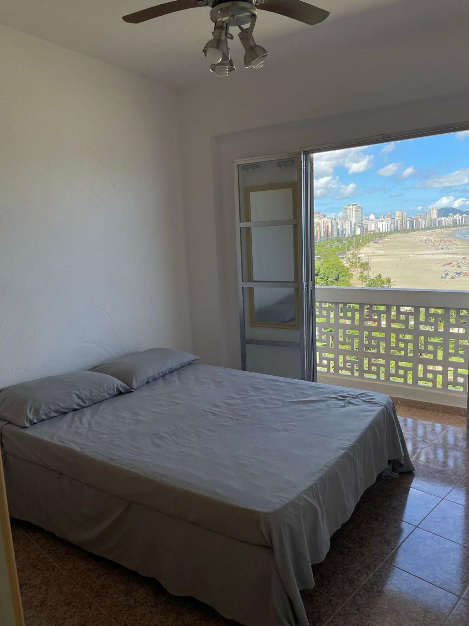 Apartamento Pe Na Areia Melhor Vista Mar De Santos Exterior foto